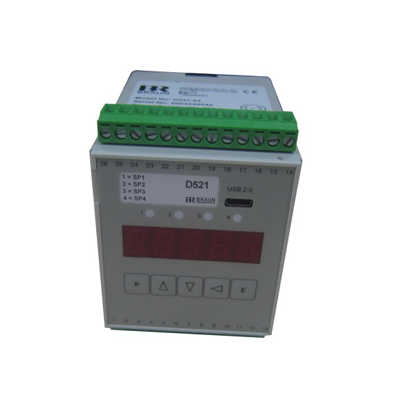 Single Channel Speed Monitor D521.02