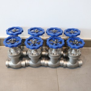 forged steel welded stop valve J61Y-25