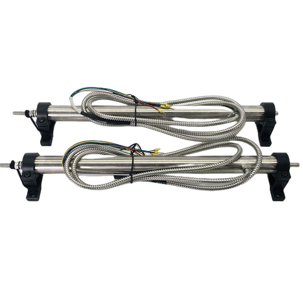 China LVDT sensor TD series Armored cable LVDT sensor with bracket manufacturers and suppliers