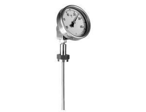 heat-sleeved universal bimetallic thermometer WSS-571-C